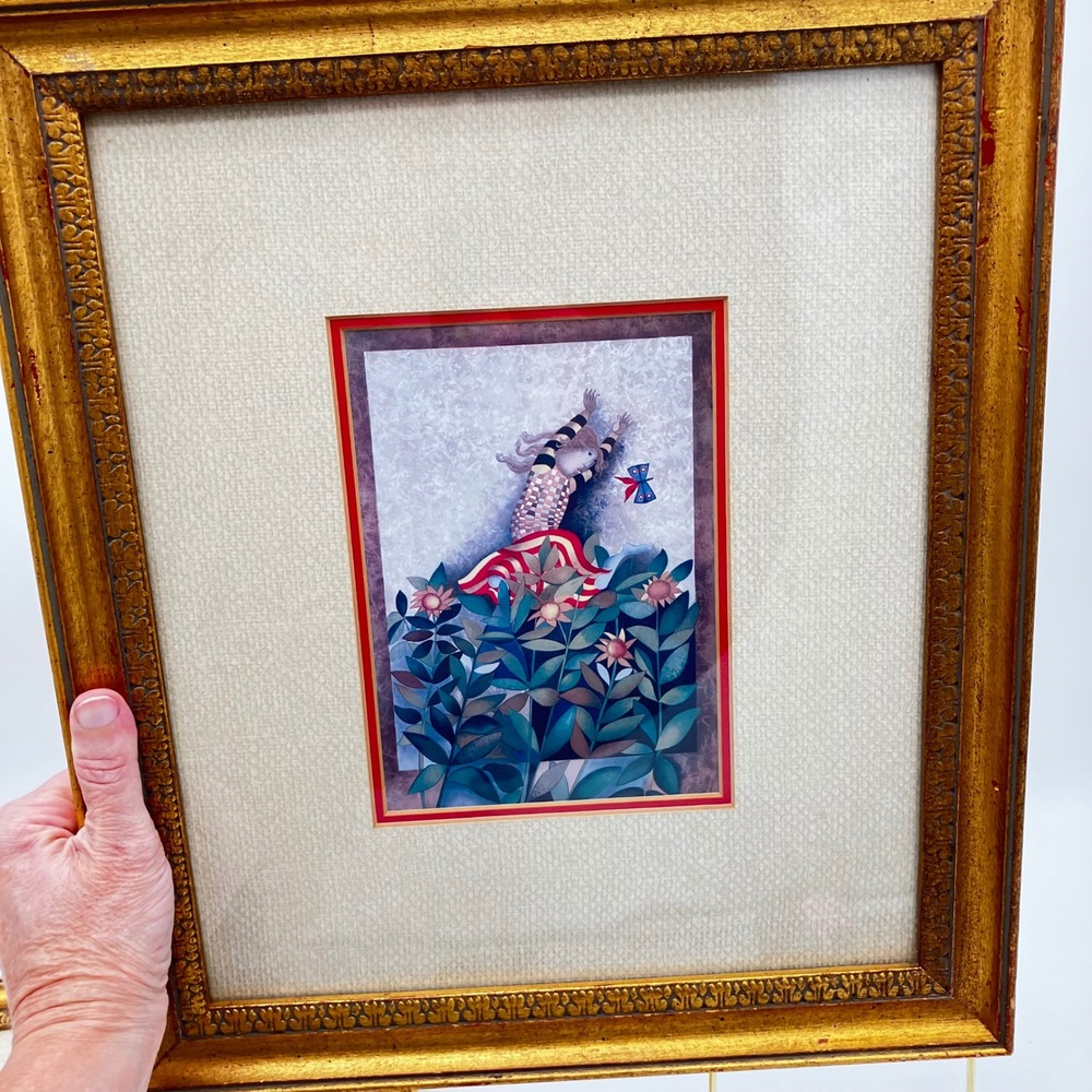Graciela Rodo Boulanger Print Set 1979 14x12 Gold Framed Lithographs Vintage - Picture 8 of 14